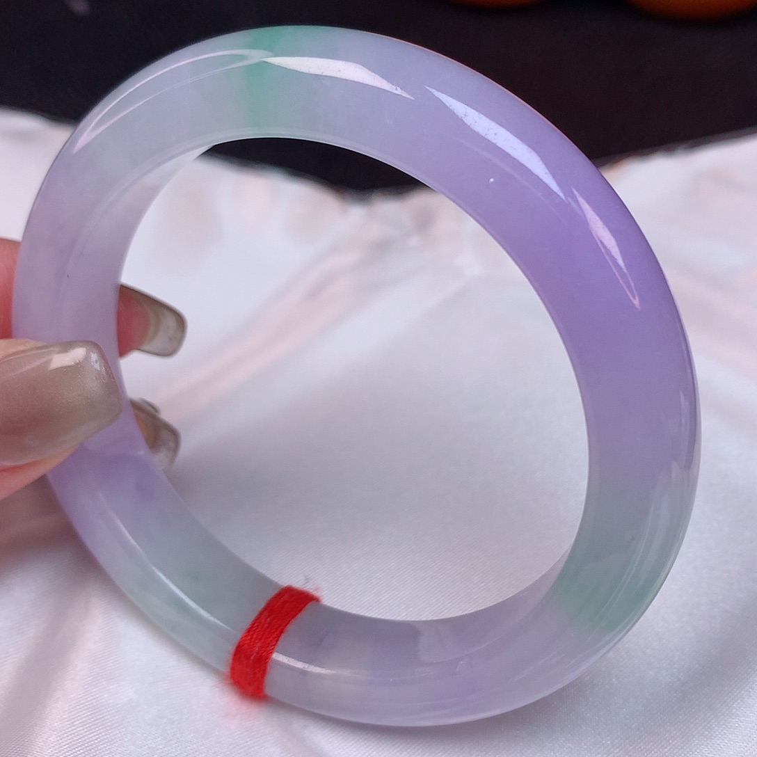 翡翠手镯未镶嵌朵*星60+分单2