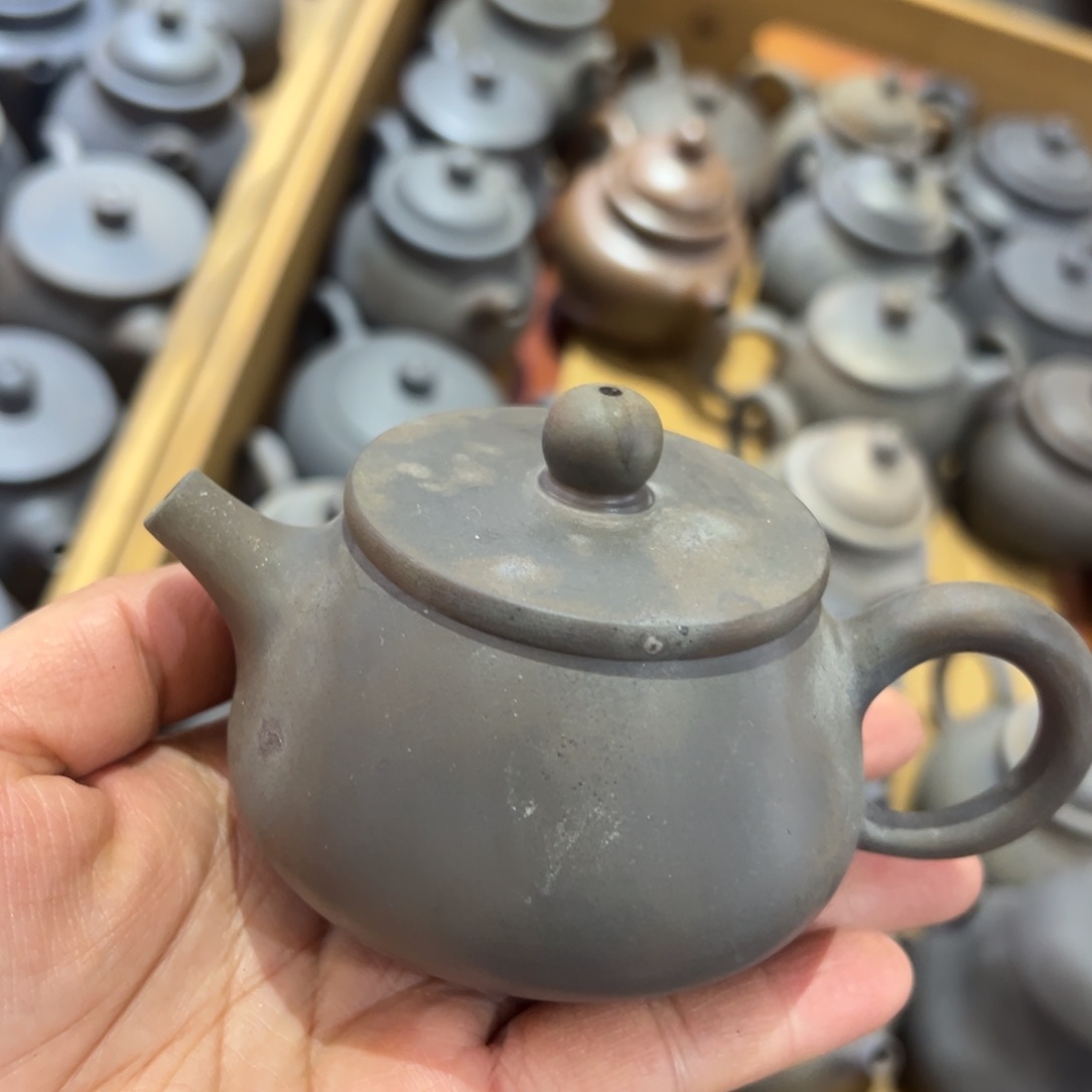 贵台龙窑柴烧茶壶118