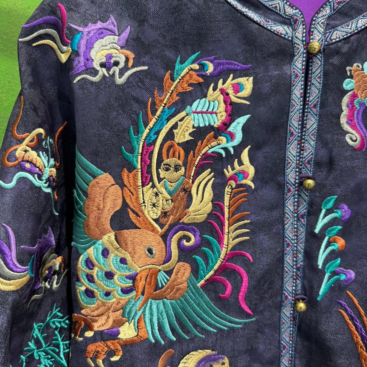 新中式棉外套25408BKF6583