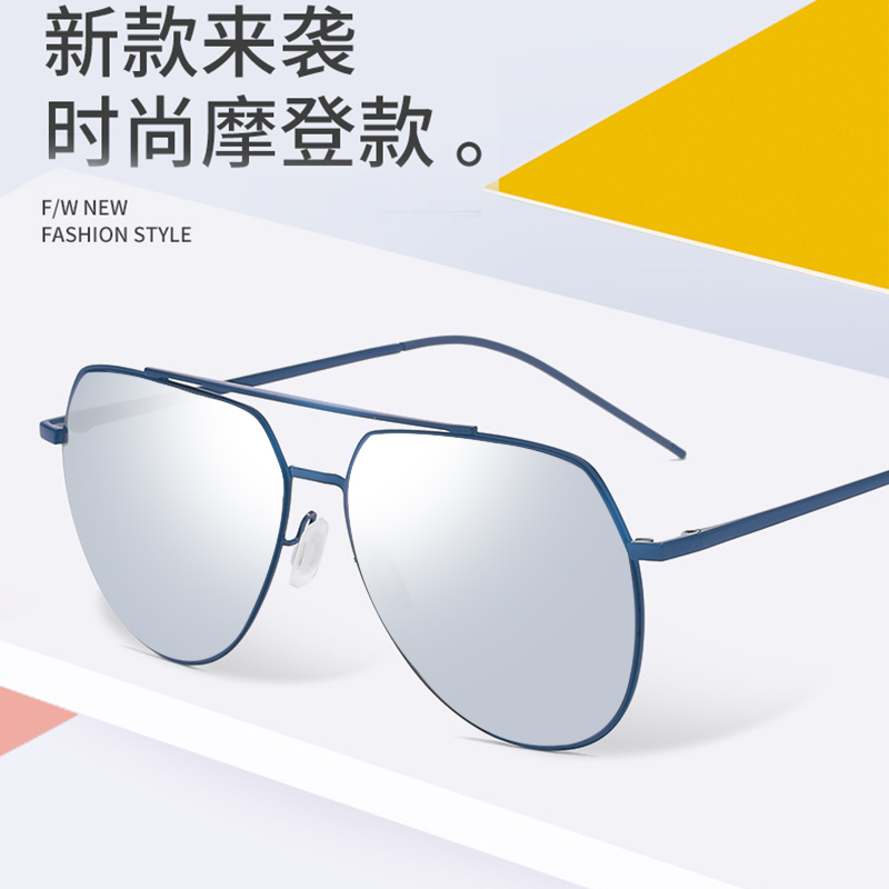 2024高清飞行员尼龙偏光太阳镜男墨镜男户外骑行钓鱼驾驶开车