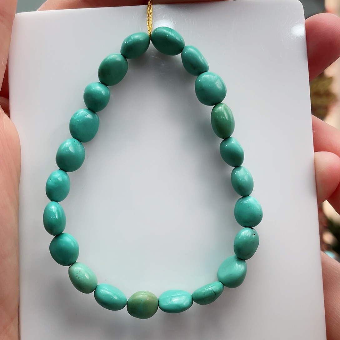 绿松石手串未镶嵌