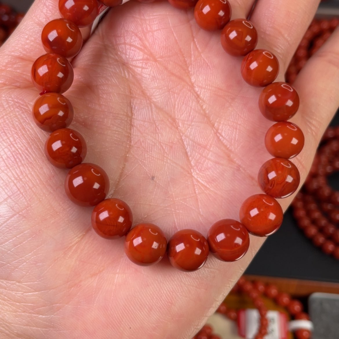 【闪购商品】南红玛瑙手链未镶嵌