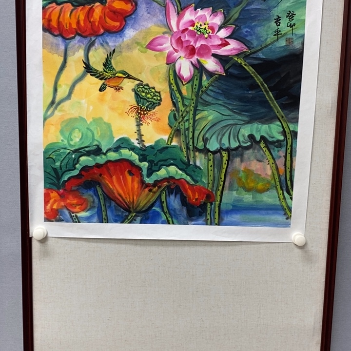 国画亲笔手绘原创