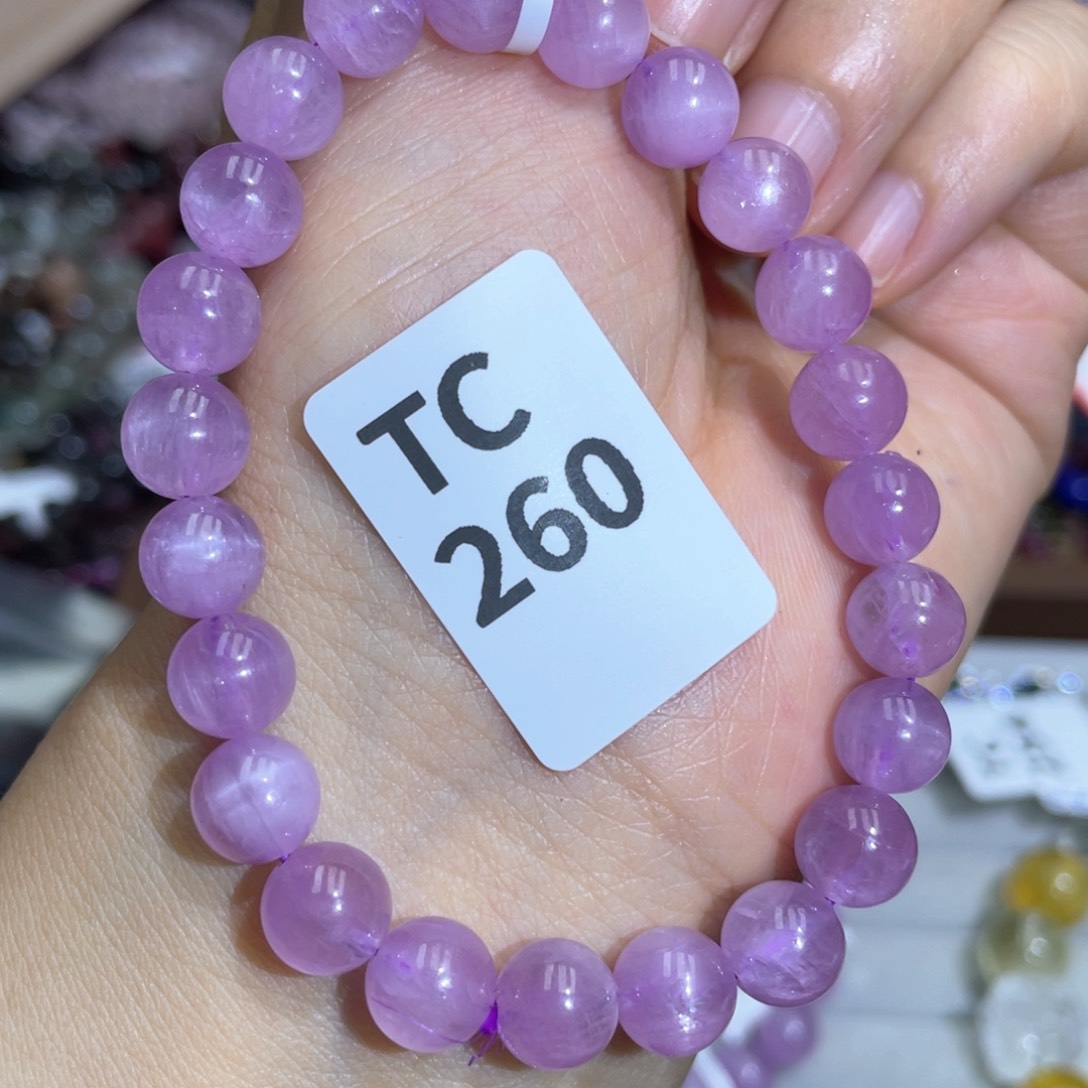 手串锂辉石未镶嵌