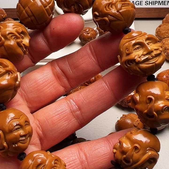 橄榄核手串/手链阴派十八罗汉