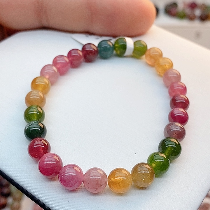 碧玺手链未镶嵌8号