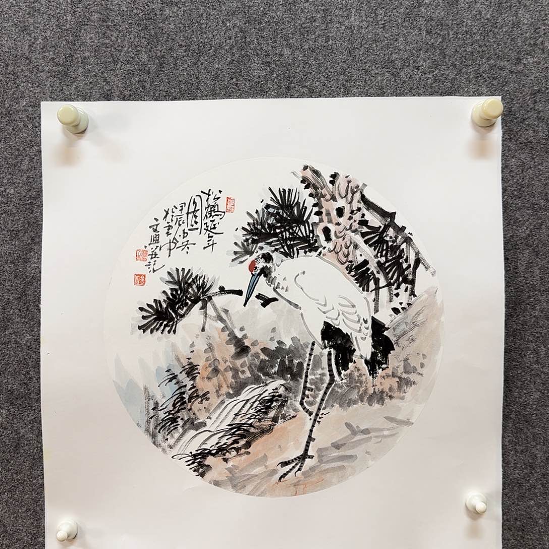 国画丰文兴老师手绘作品