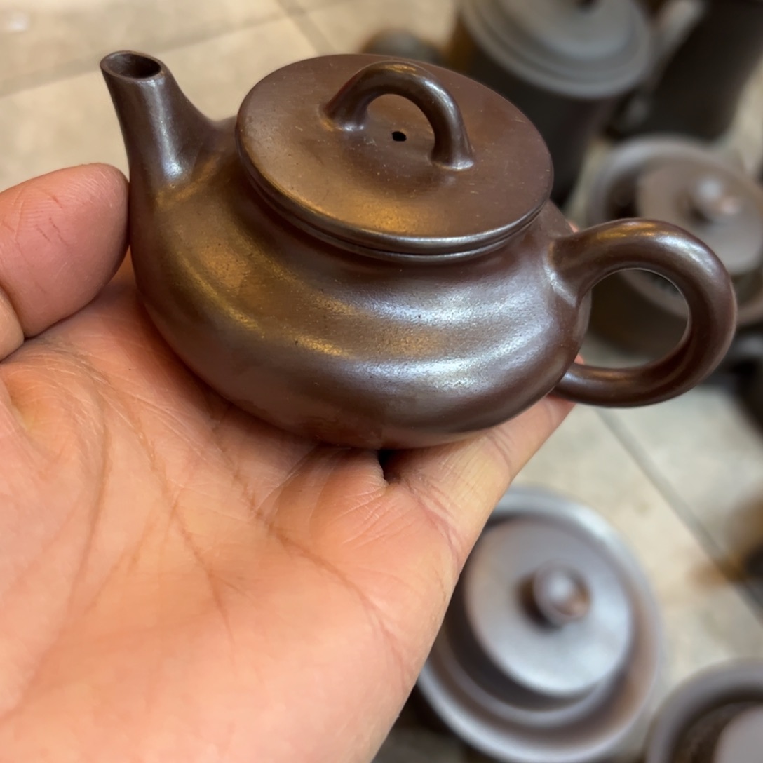 贵台龙窑柴烧茶壶131