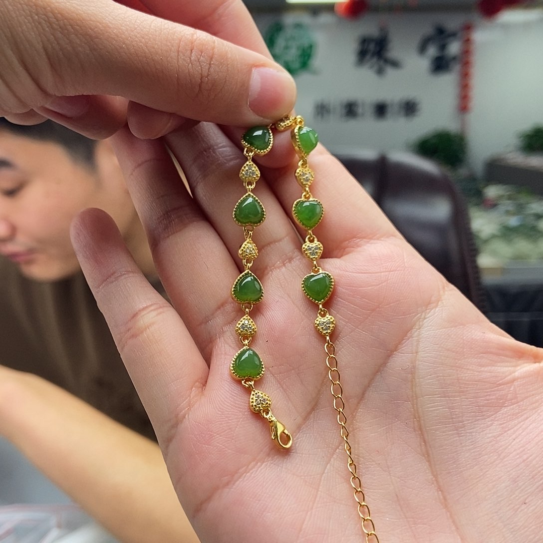 和田玉颜色多样性发拍一发一银S925镶嵌