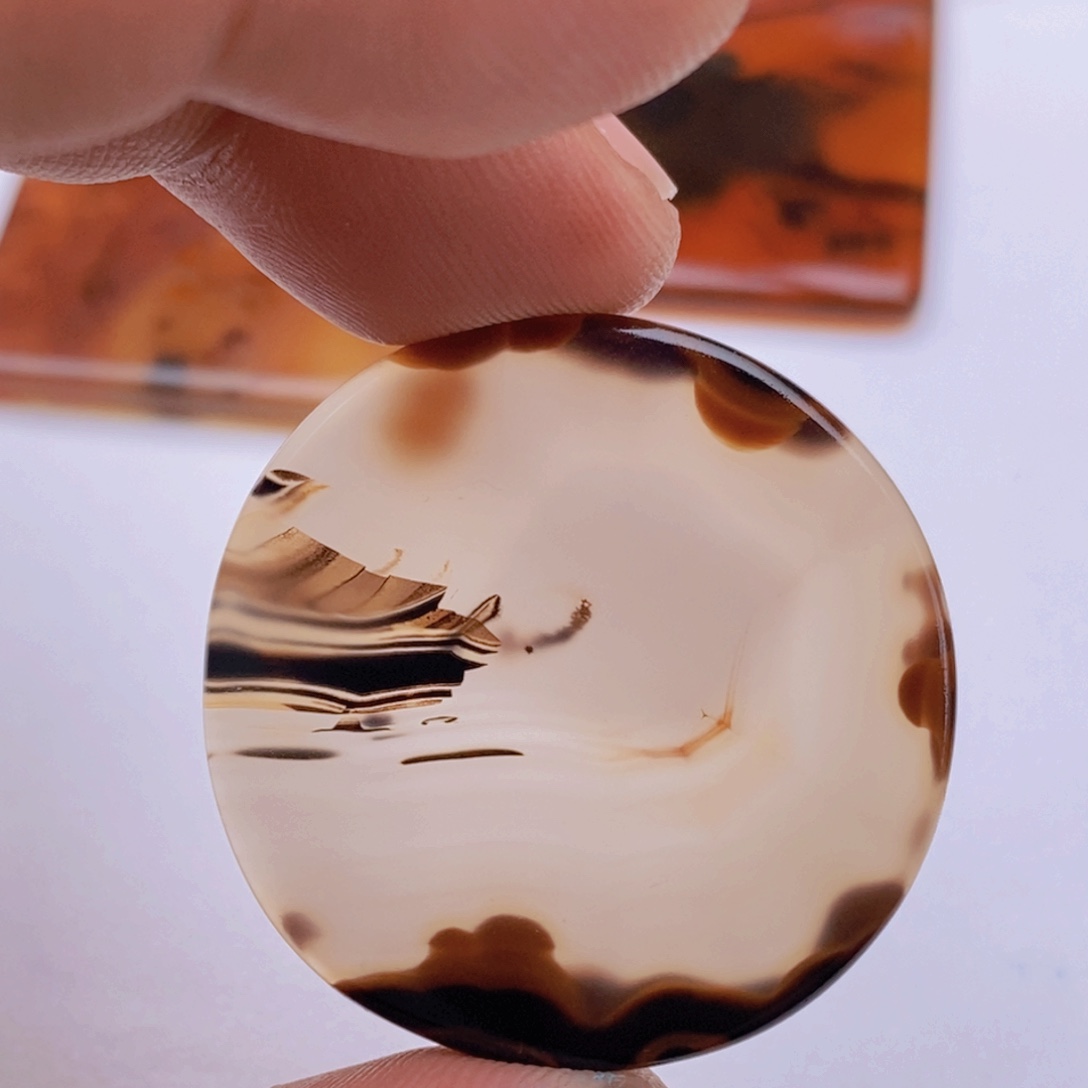 未镶嵌吊坠(不含链)玛瑙/玉髓618