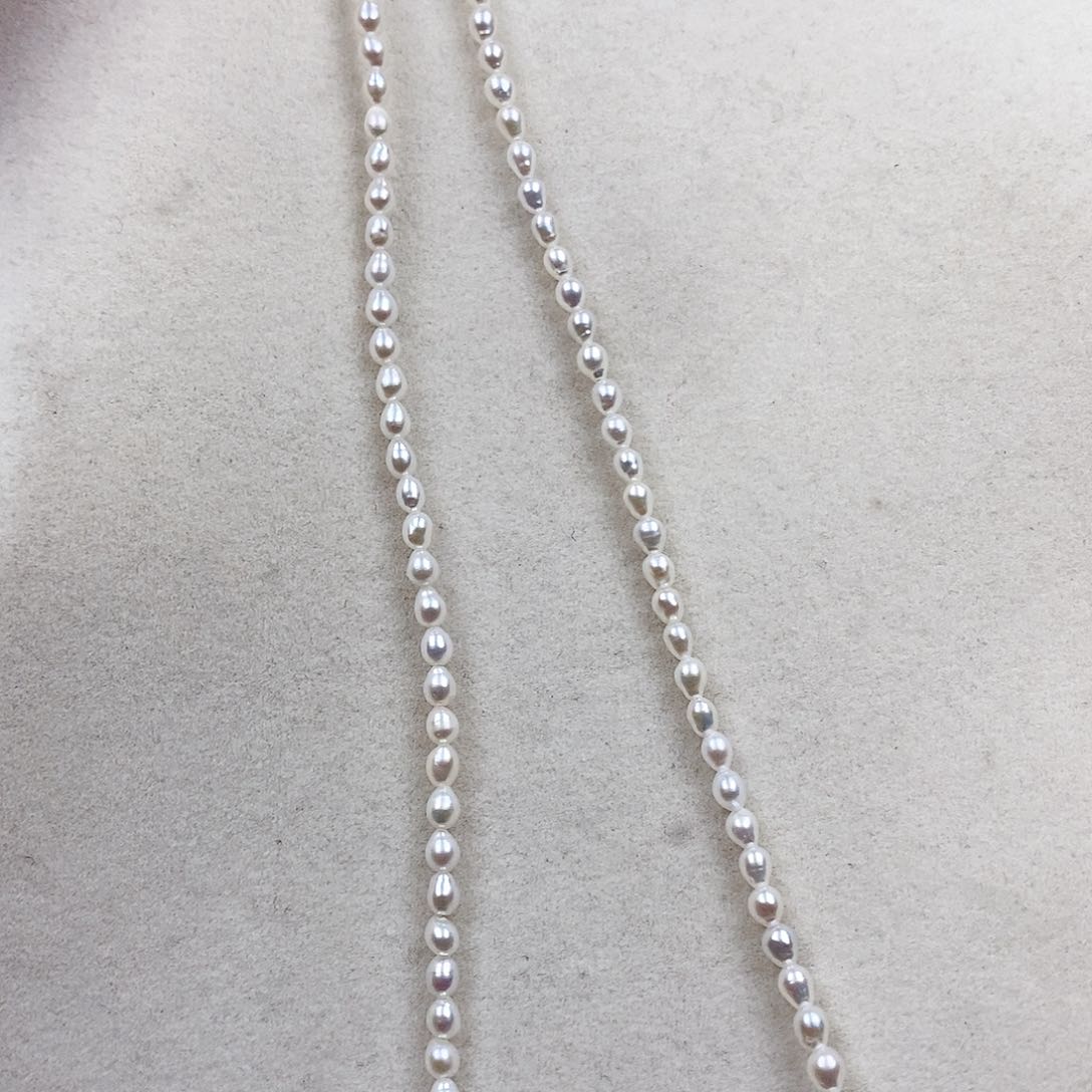 淡水珍珠银S925镶嵌颈饰