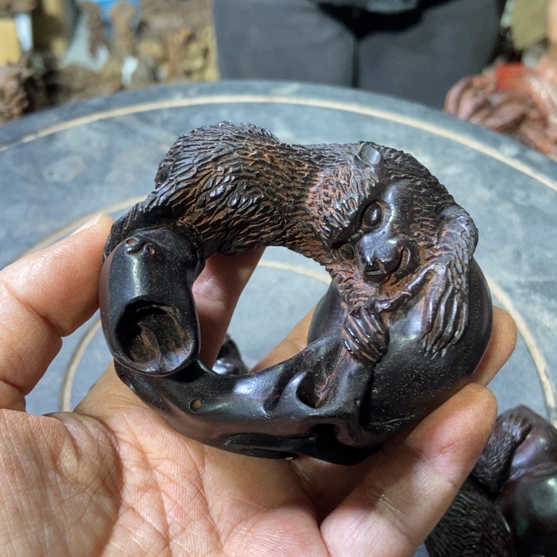 大***园木成品摆件福利放漏