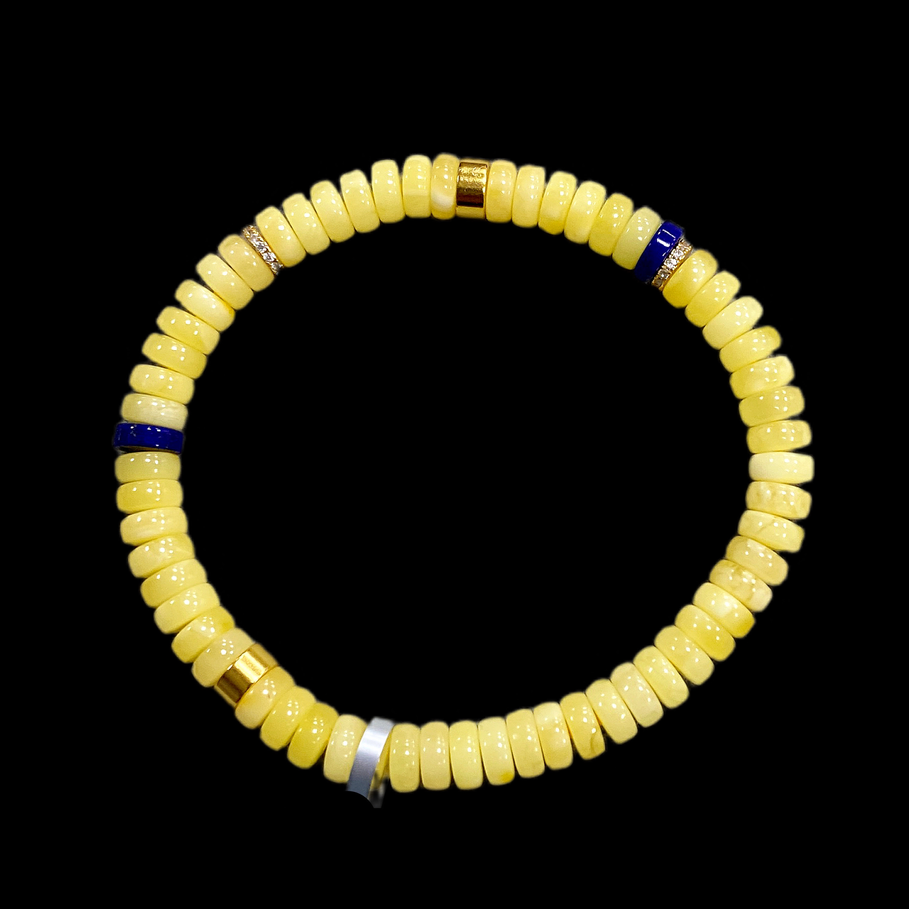 N2558蜜蜡手串多样性发一