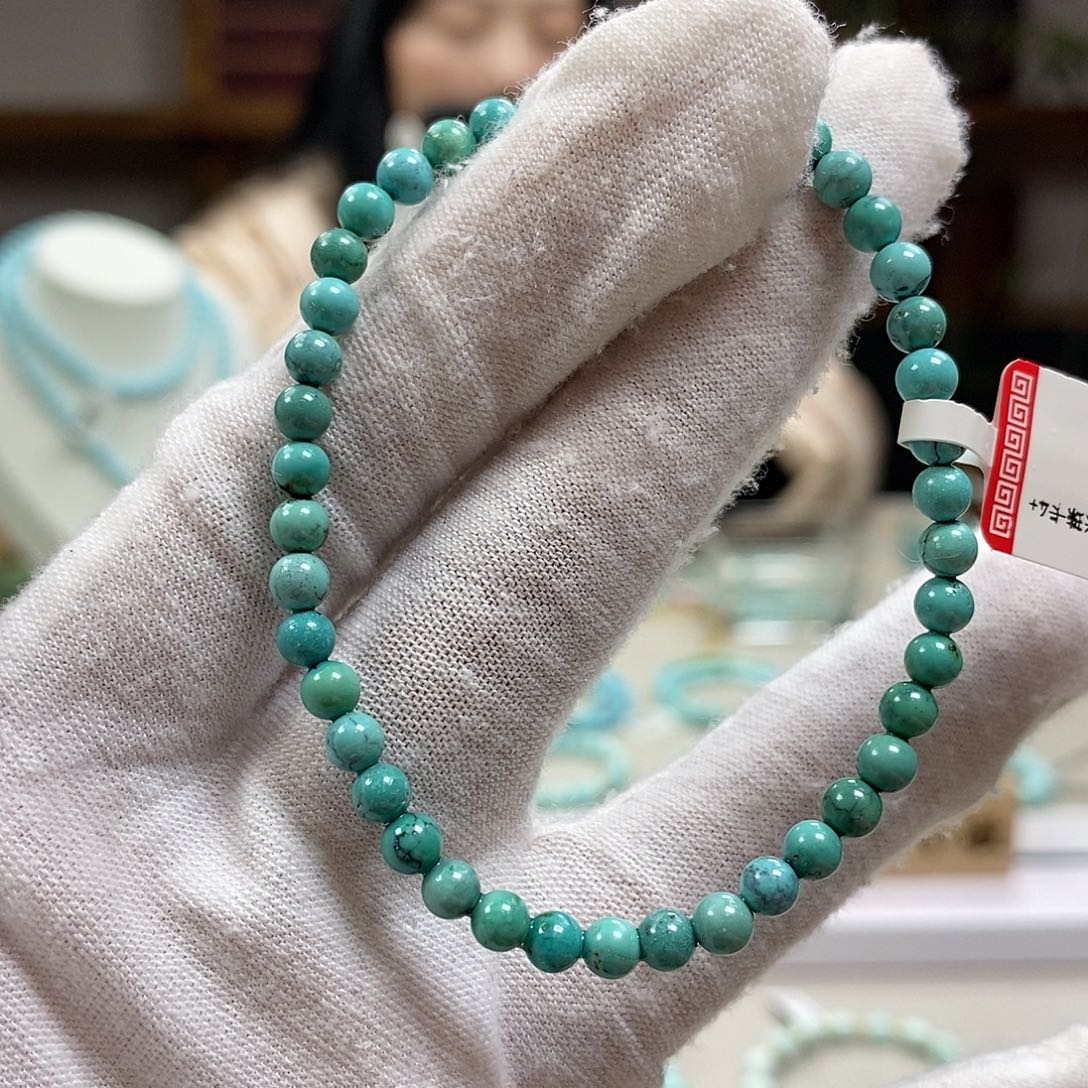 绿松石A13老型单圈卡4+未镶嵌云****）