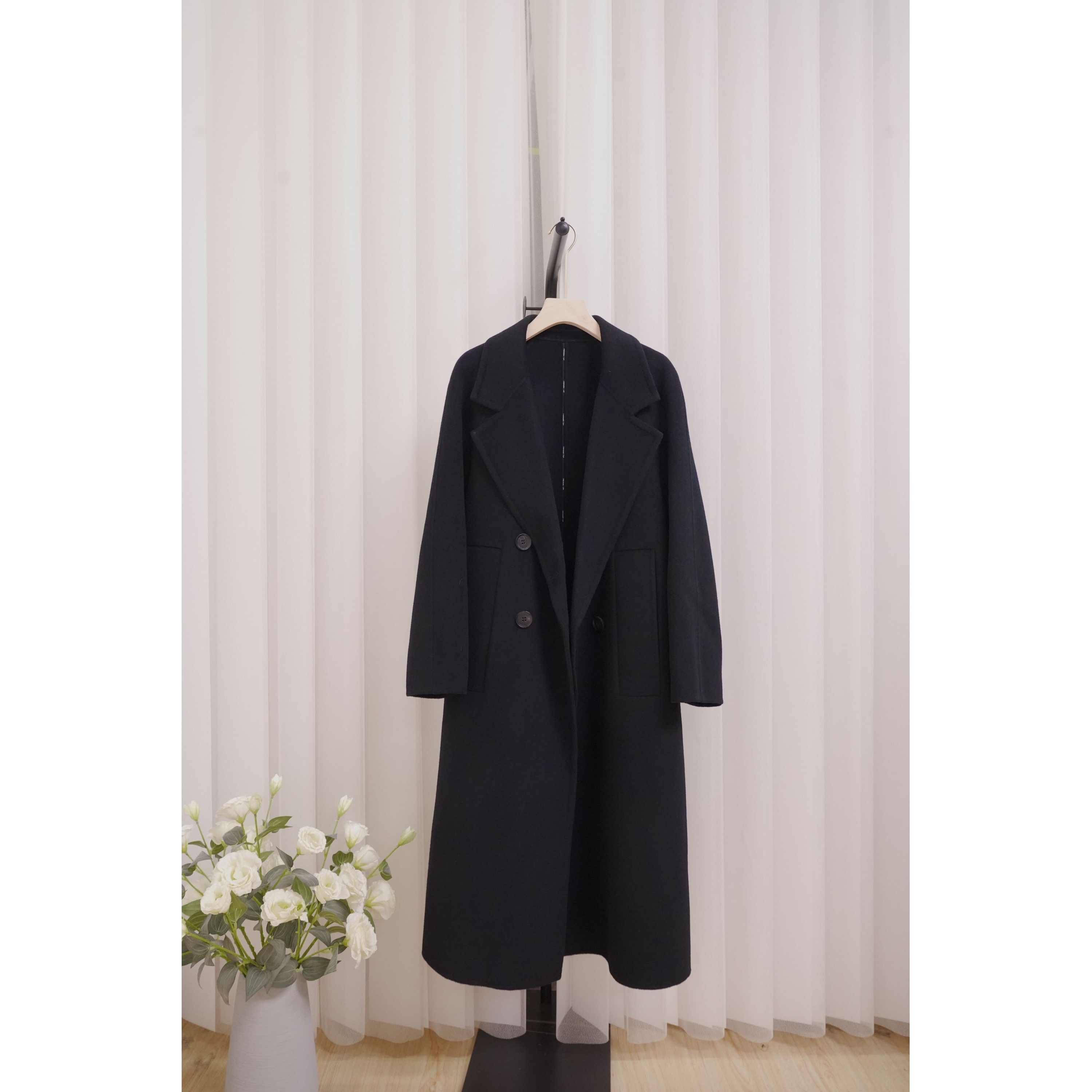 2025文哥工作室女冬季高定时尚设计气质大衣外套CP-S6766