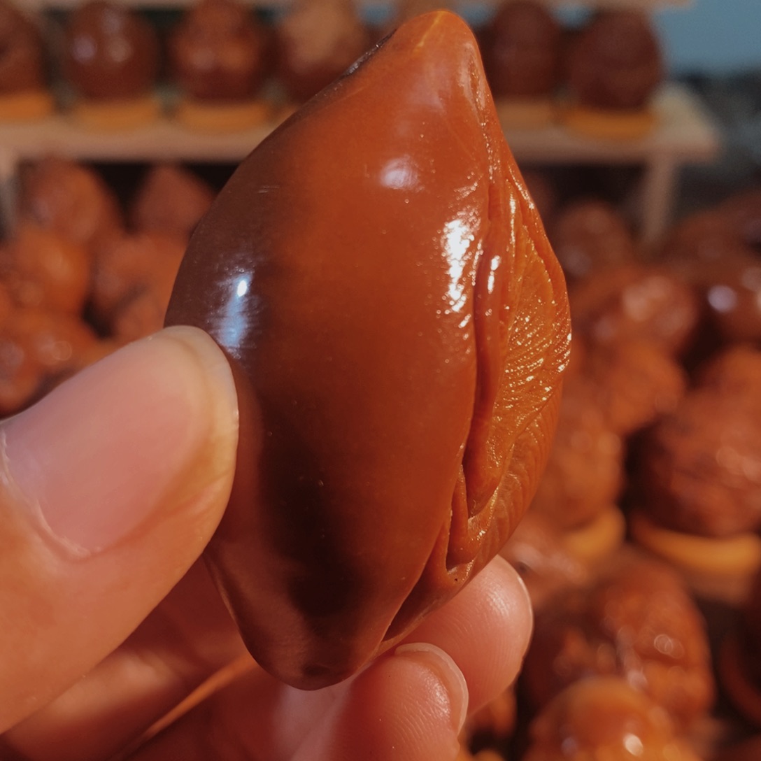 橄榄核把件生命阴阳