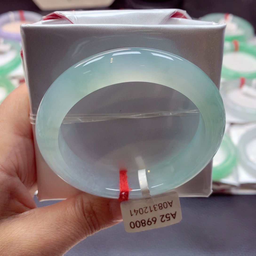 翡翠手镯未镶嵌正圈52.6（15号）89