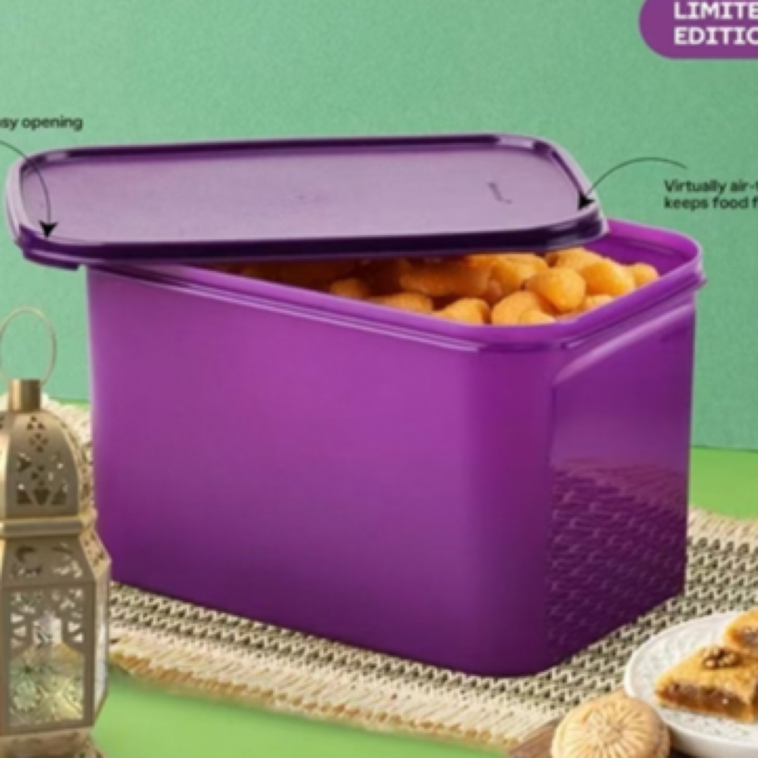 （海）6.5升中毒紫干货盒收纳盒冷藏盒面条盒