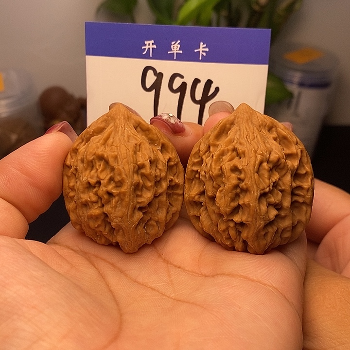 吊坠桃核老树鸡心38无刀痕s