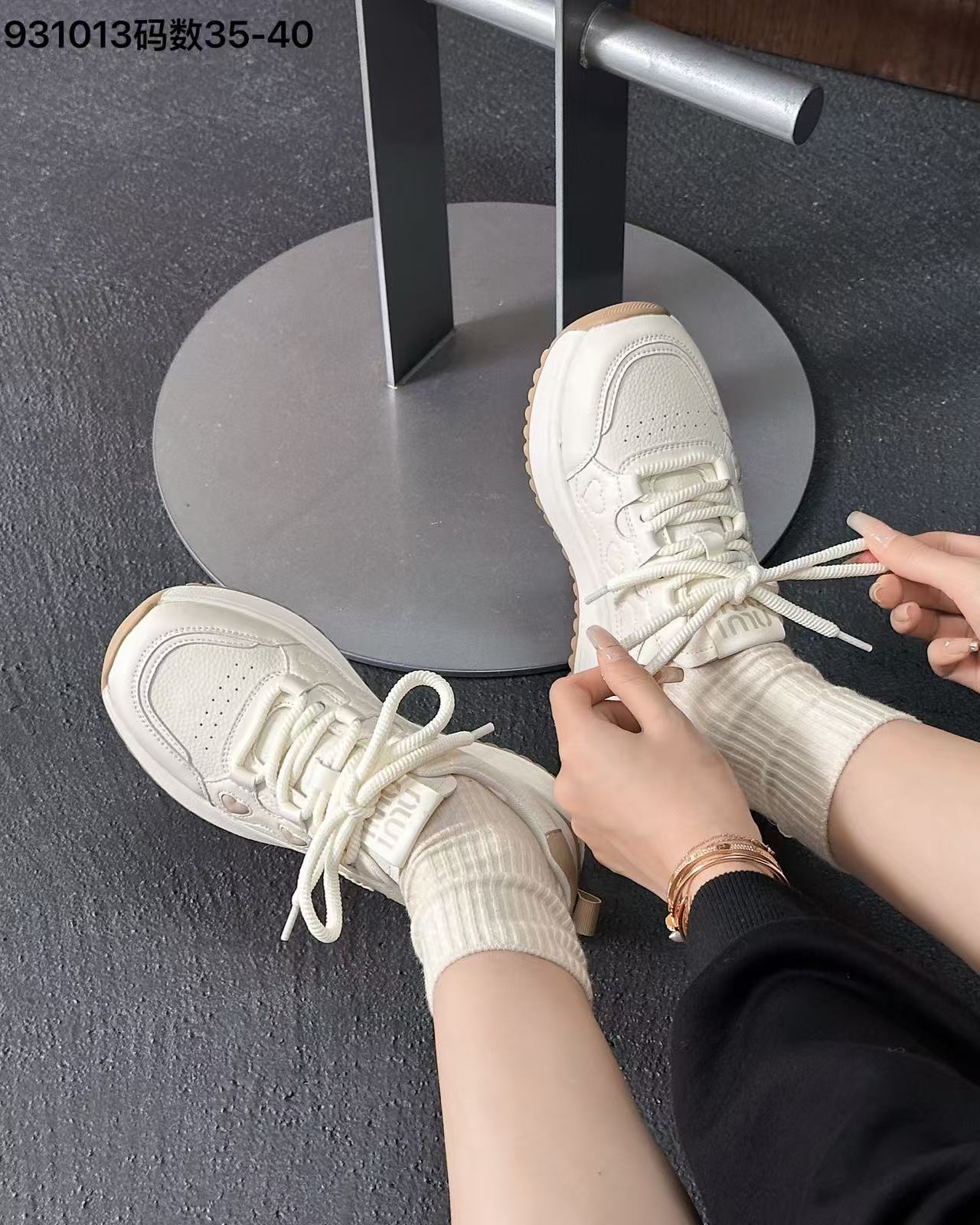 小旋推荐前系带小白鞋薄款时尚休闲鞋