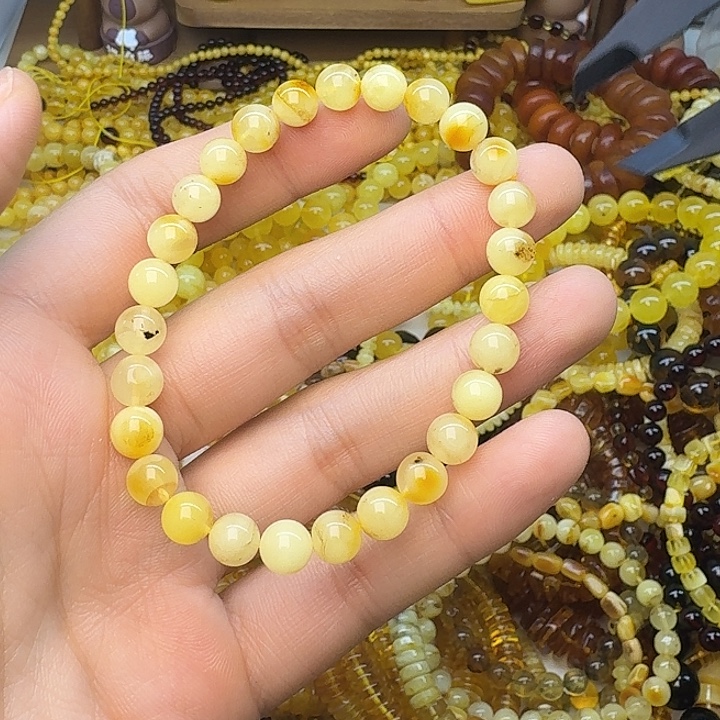 琥珀未镶嵌珠宝奇石