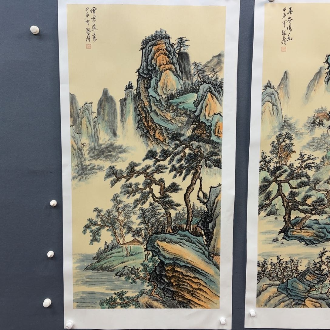 书法作品多次参加