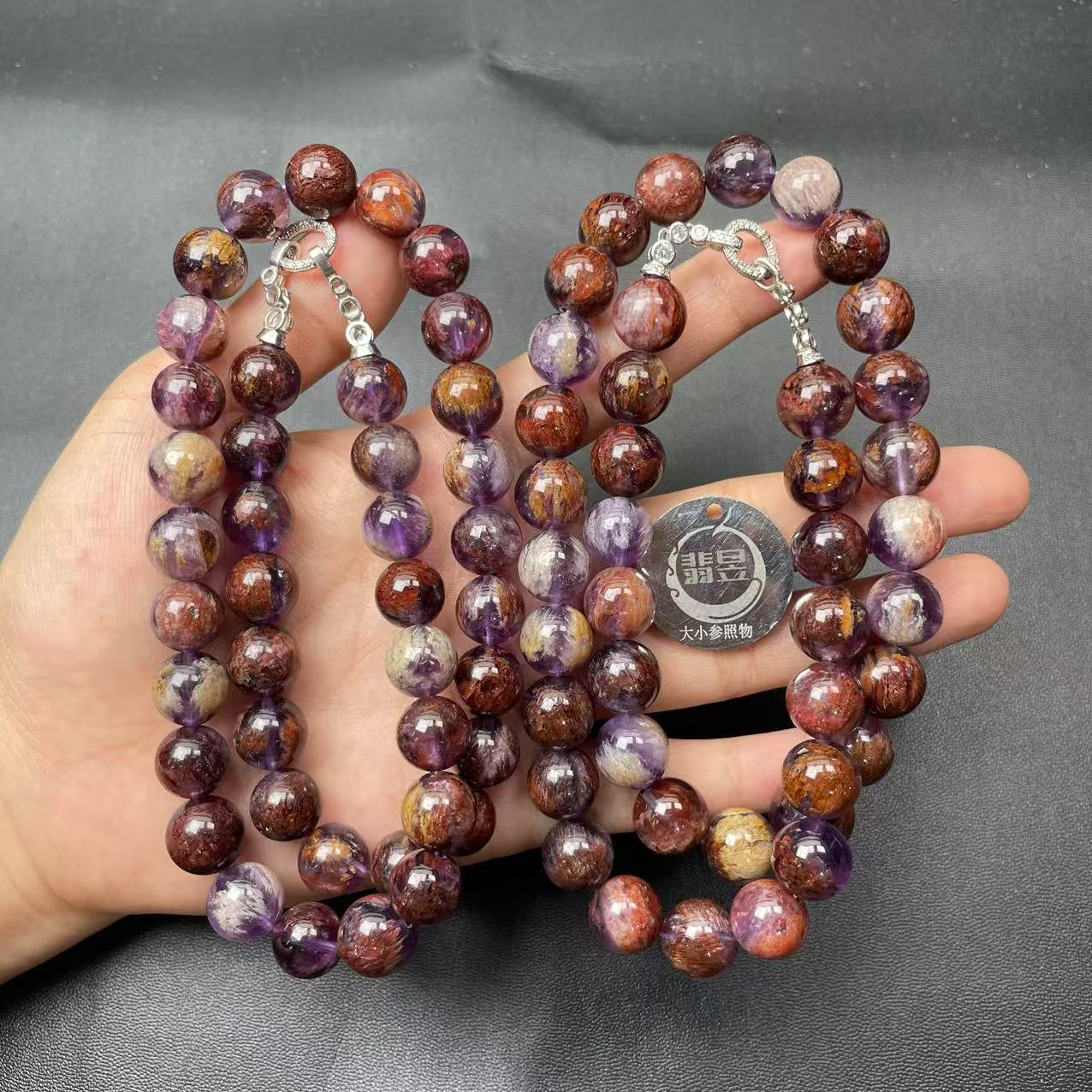 翡昱-N16-46955-710-水晶珠链颈饰/约10+/约41颗/-多样性发其一