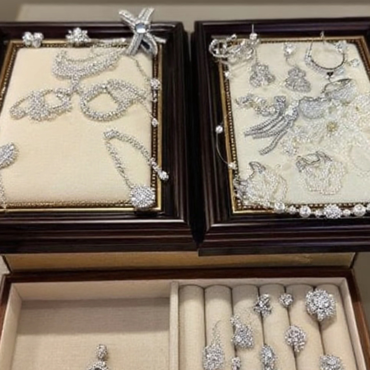 925银耳饰 合锆石 高品小奢