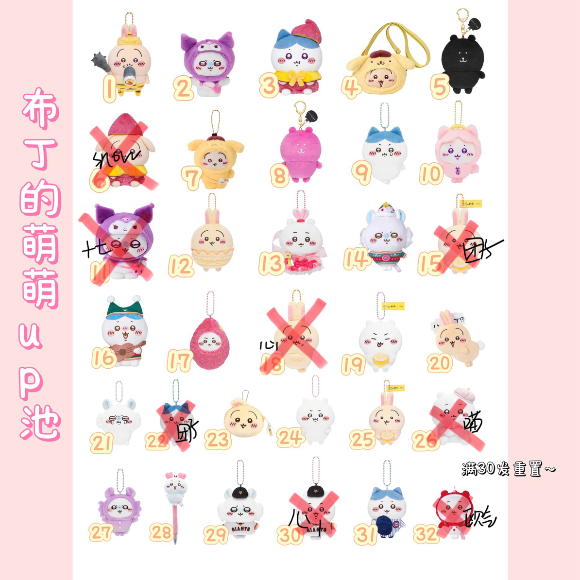 ddp/猜第一名/叠宝宝，ckw全毛绒池剩余14发～