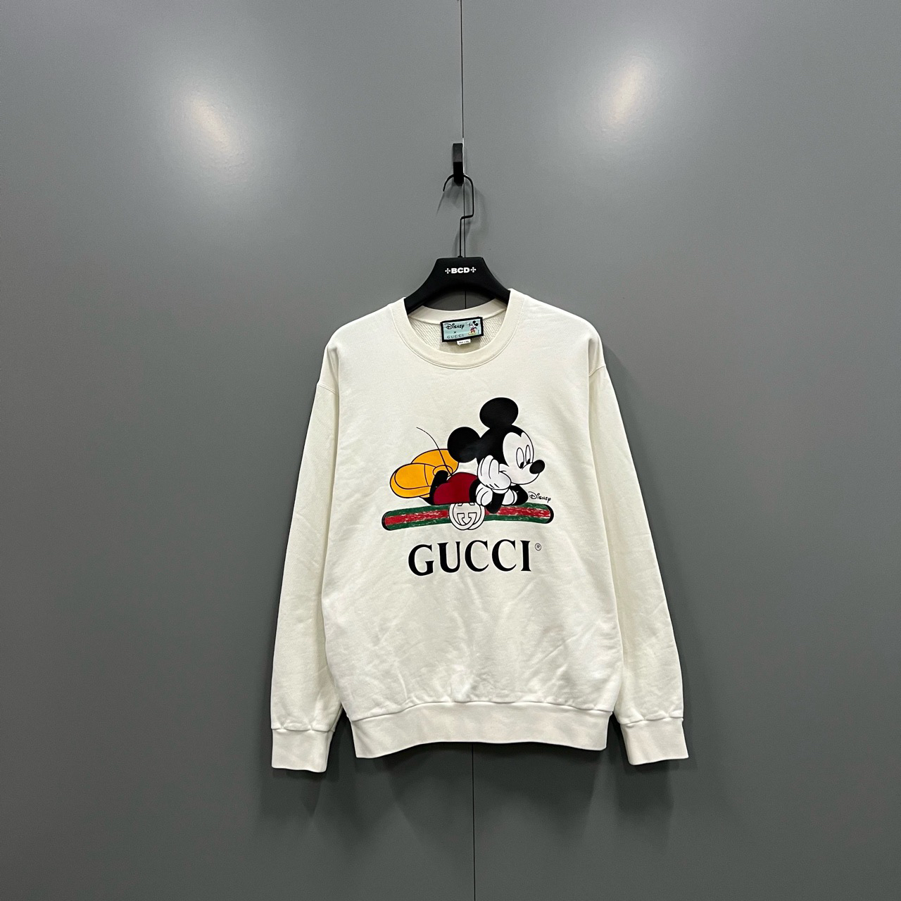 95新 GUCCI/古驰 （bb）联名款米老鼠卫衣 S码/9200/bc006783