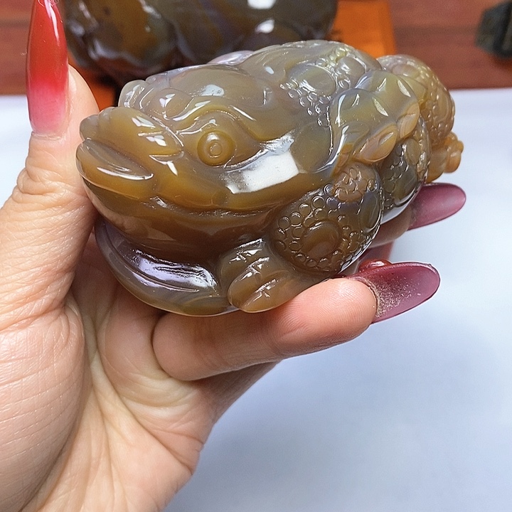 玛瑙/玉髓手把未镶嵌梦