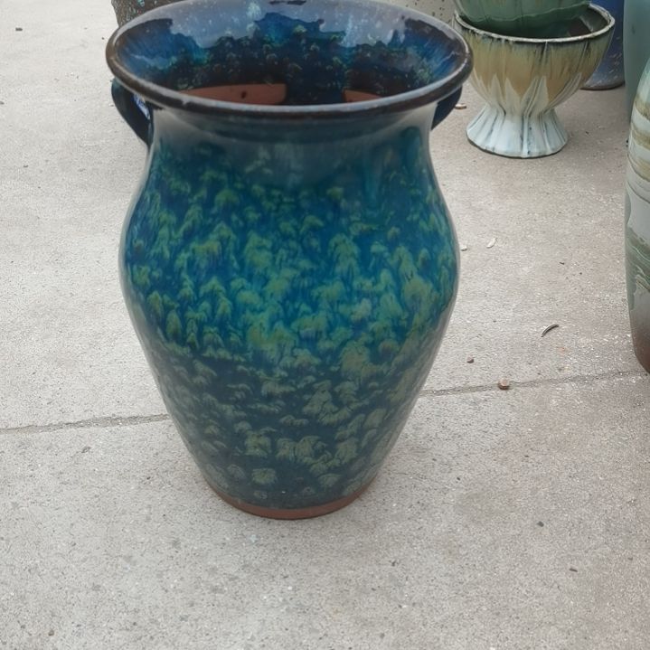 红陶口20高32一个盆