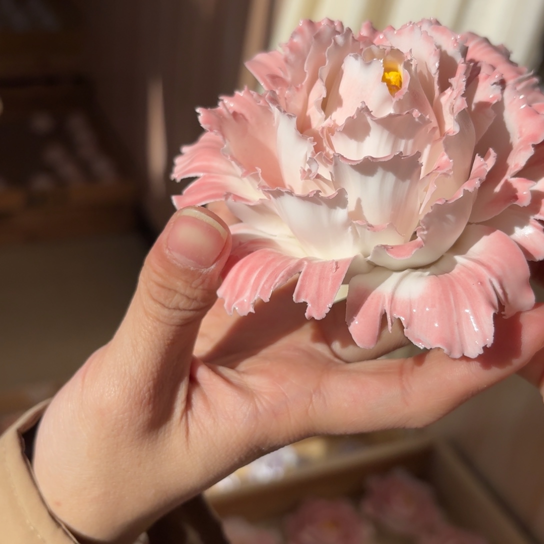 陶瓷花拍满20元发货，退款拉黑