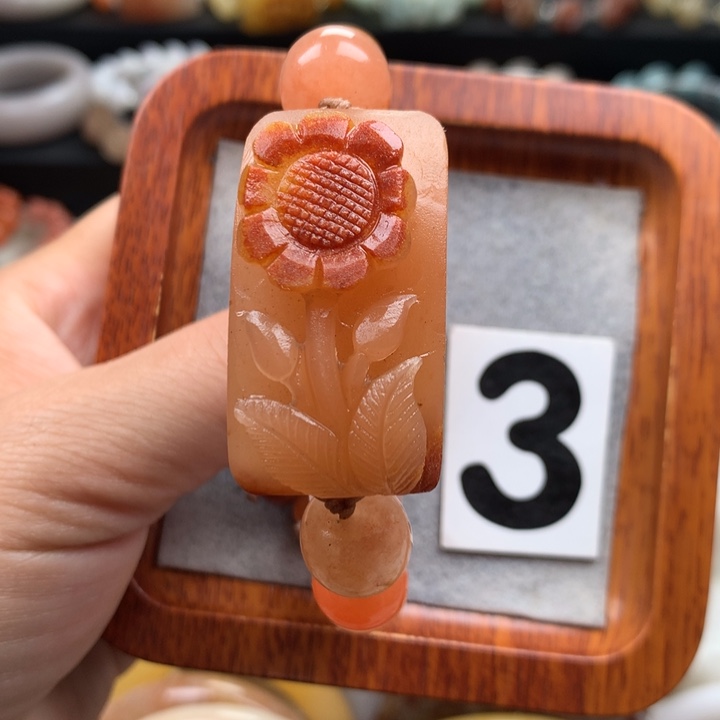 石英质玉手链未镶嵌