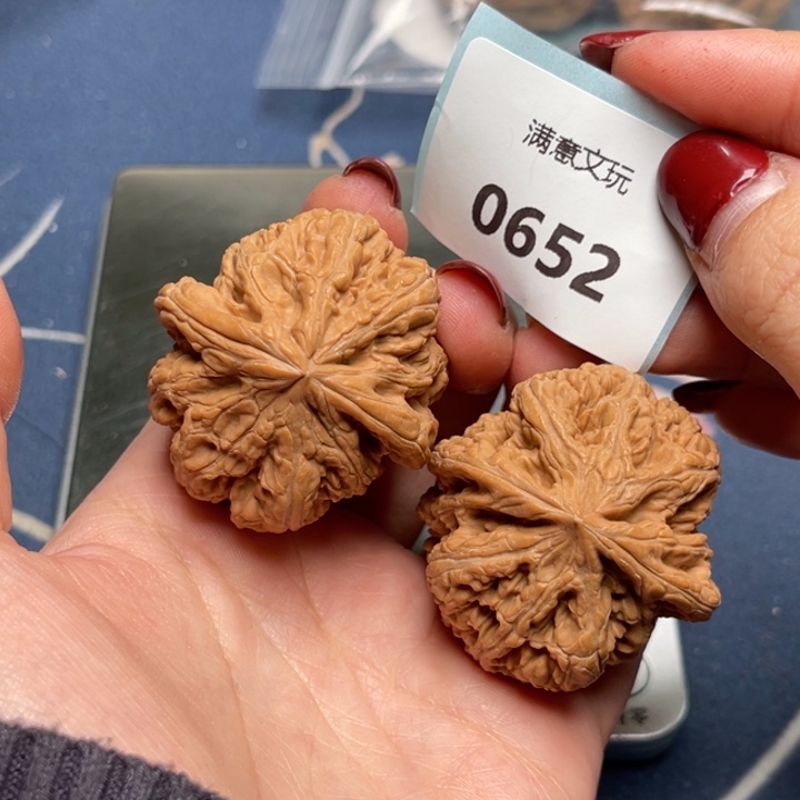 文玩核桃把件粗筋40.0652