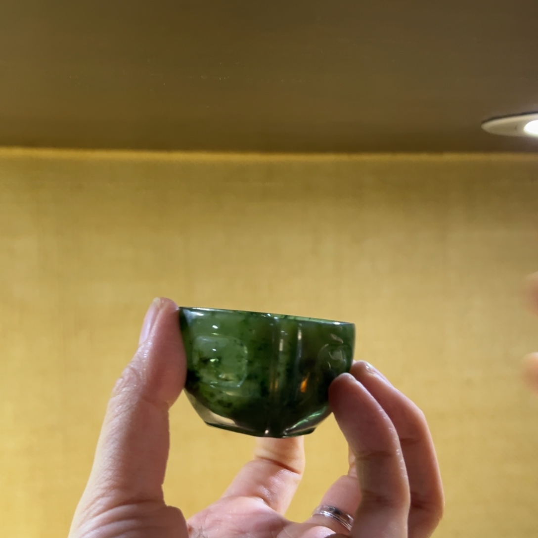 和田玉（碧玉）摆件未镶嵌