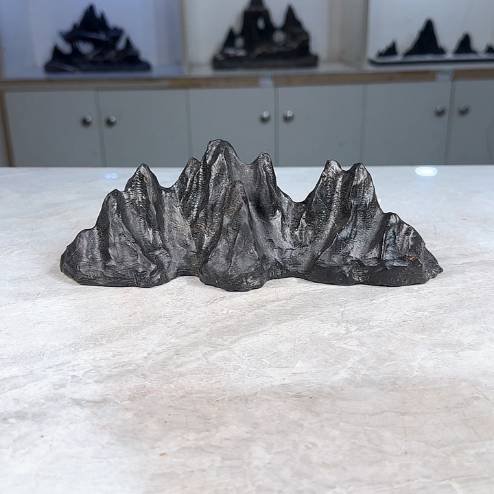 奇石茶宠鱼缸文房摆件 