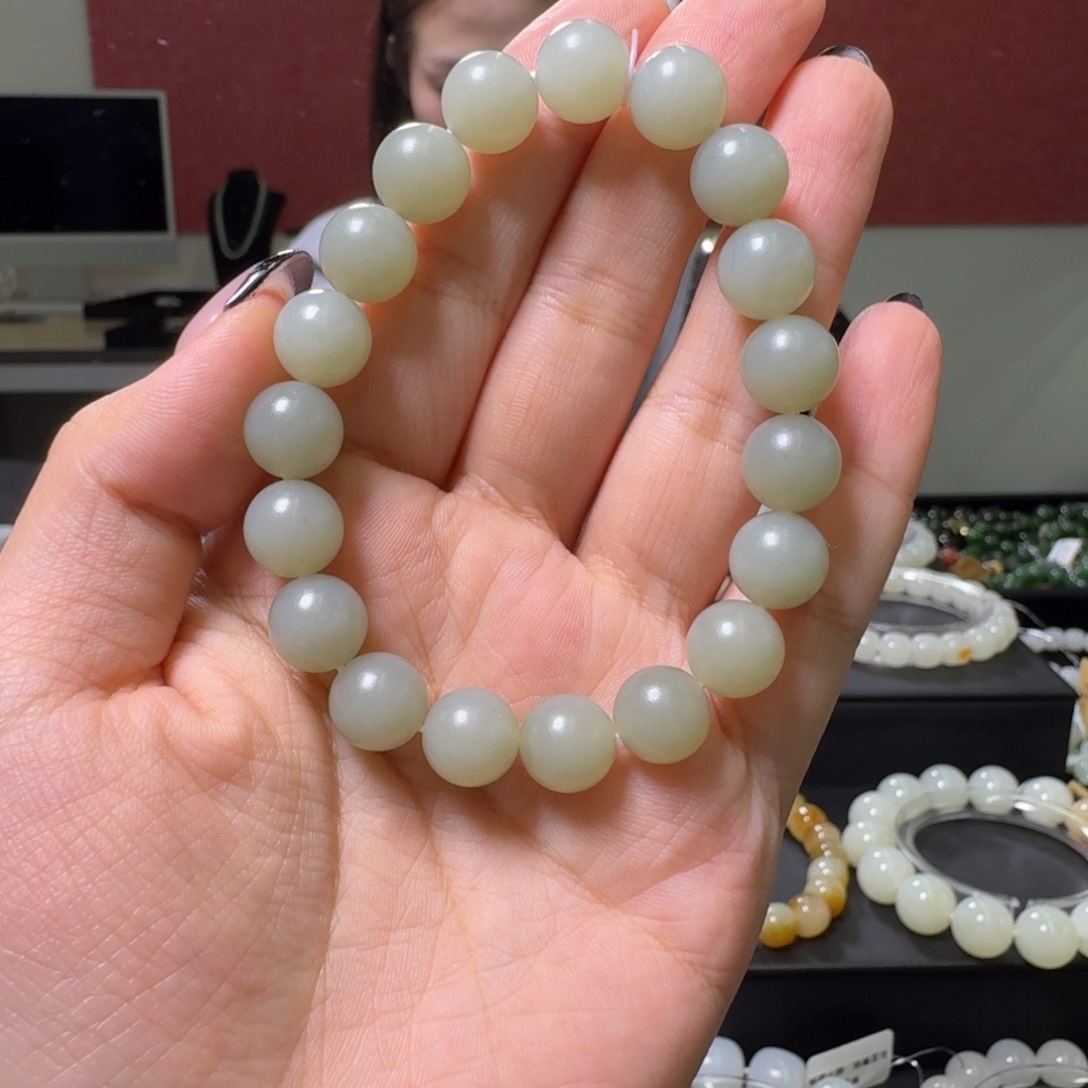 和田玉手链未镶嵌