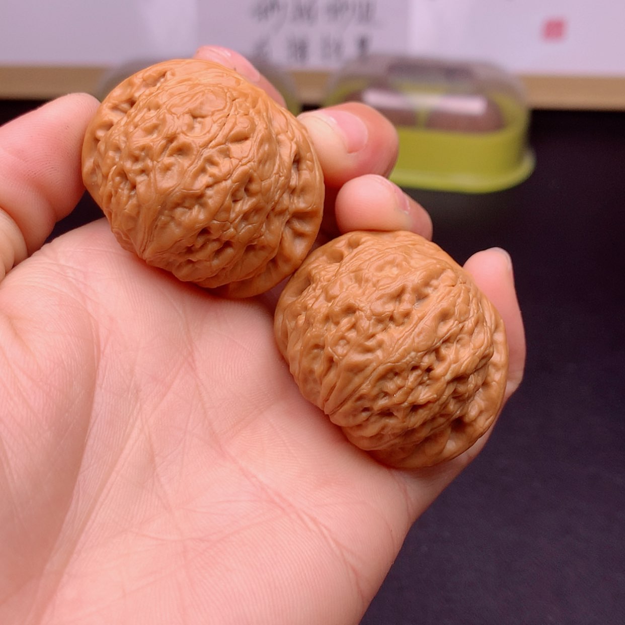 【闪购商品】文玩核桃把件铁锤40➕微修