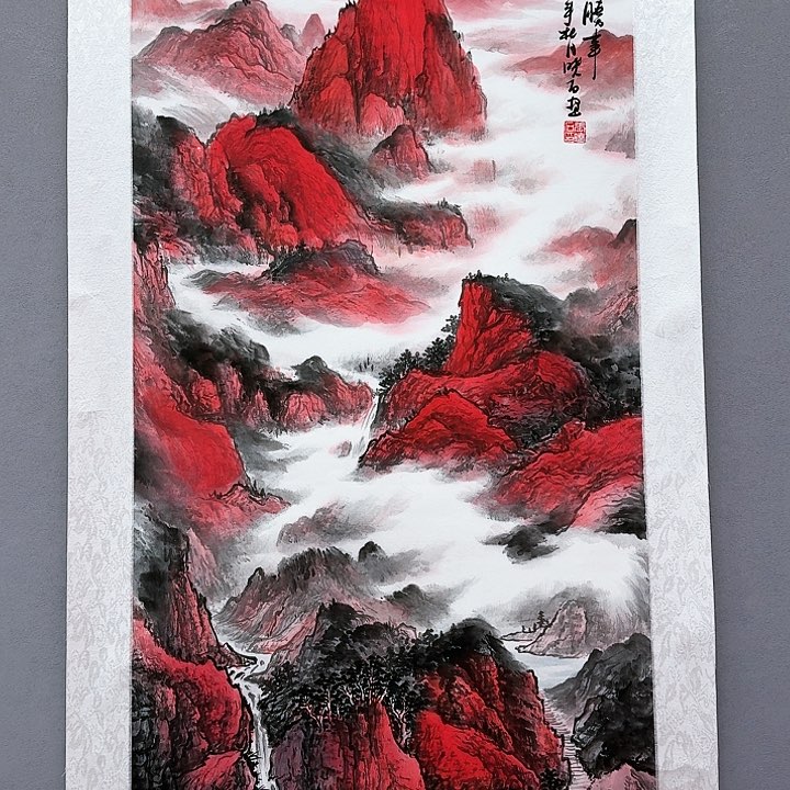 国画书法作品多次参加