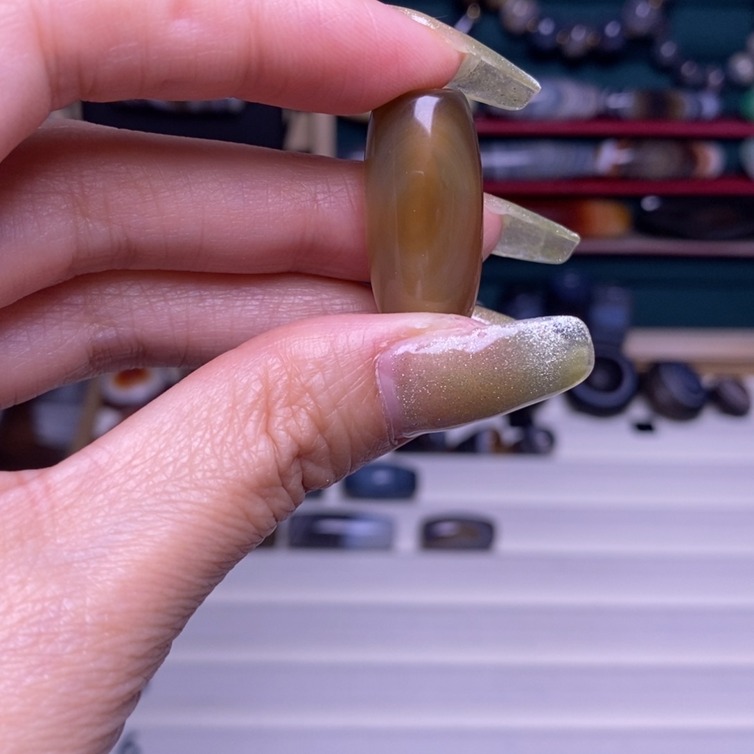 乂***氼玛瑙/玉髓合金颈饰