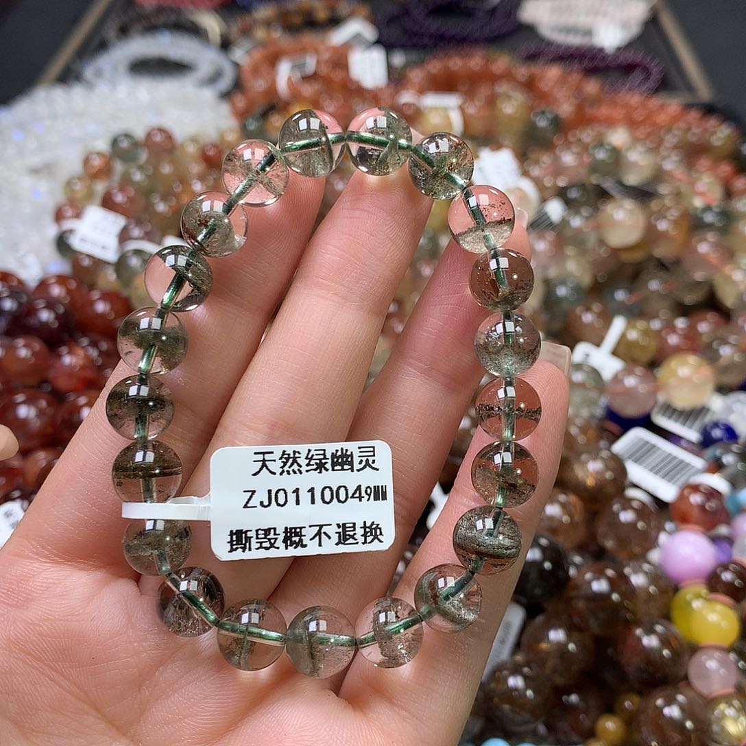 水晶手链未镶嵌，