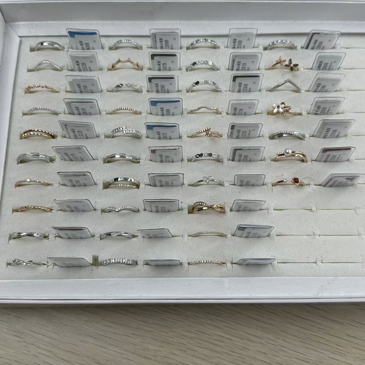 【年终狂欢】【13号圈口】  钻石AU750戒指18k金合集 （多样任选其一）