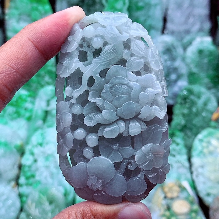 翡翠吊坠(不含链)未镶嵌