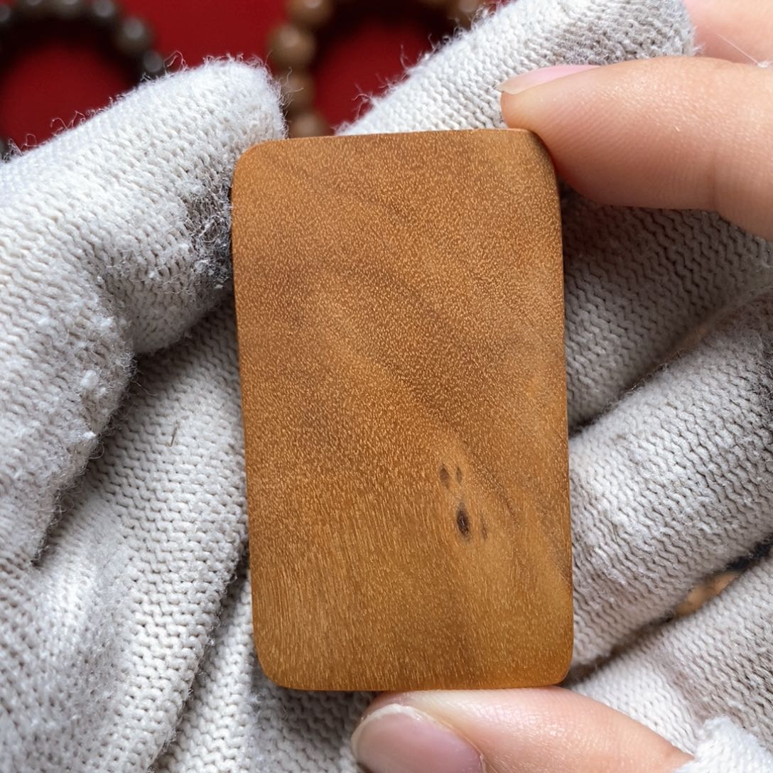 檀香木其他531顺纹老山檀香 无事牌 瑕疵福利款