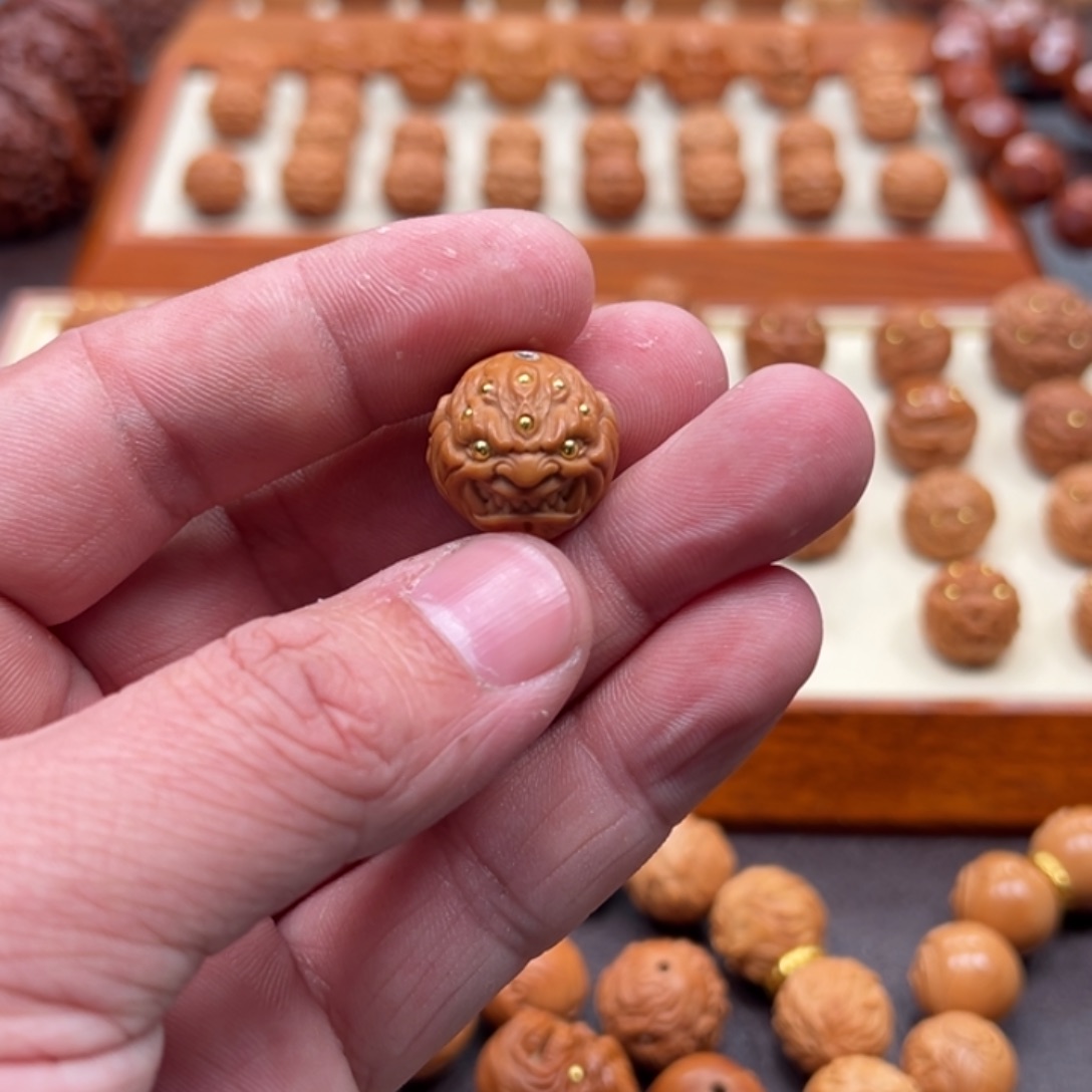 城*1.7尺寸镶嵌款九目恶僧