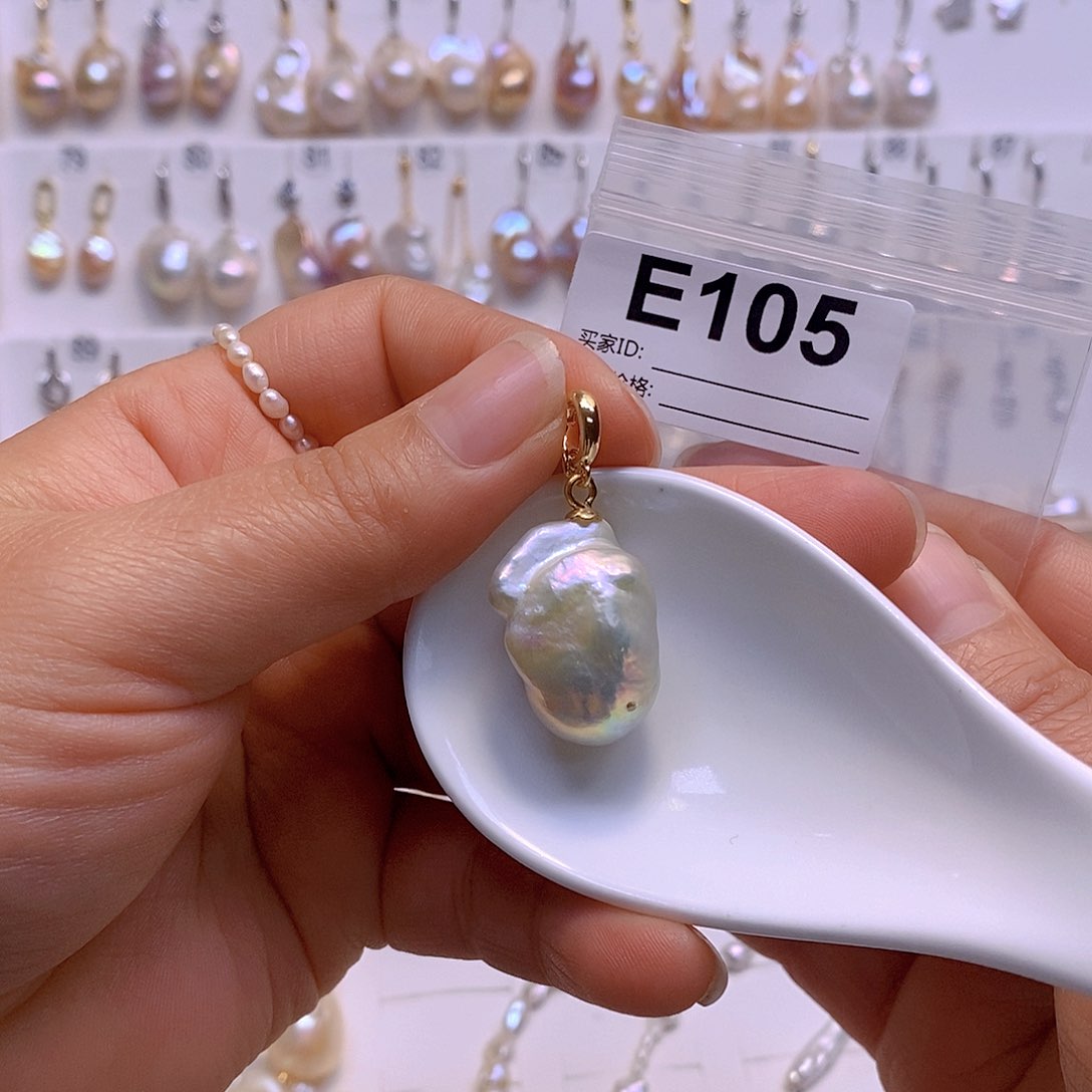 淡水珍珠颈饰银S925镶嵌