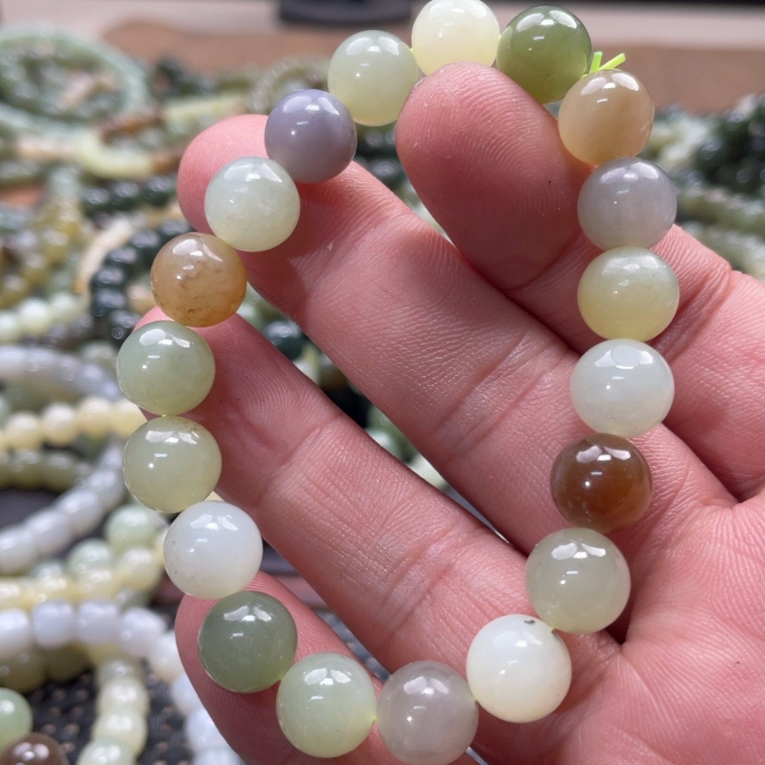 和田玉手链未镶嵌