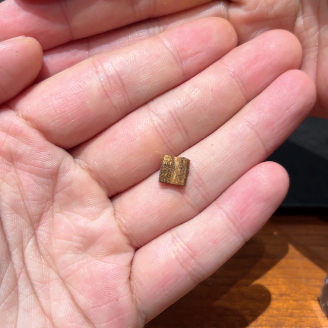 沉香吊坠越南芽庄油结黄棋楠0.118g