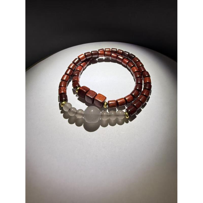 D1153-血檀双圈手串